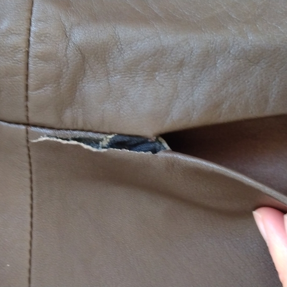 Zara leather skirt - Picture 3 of 5